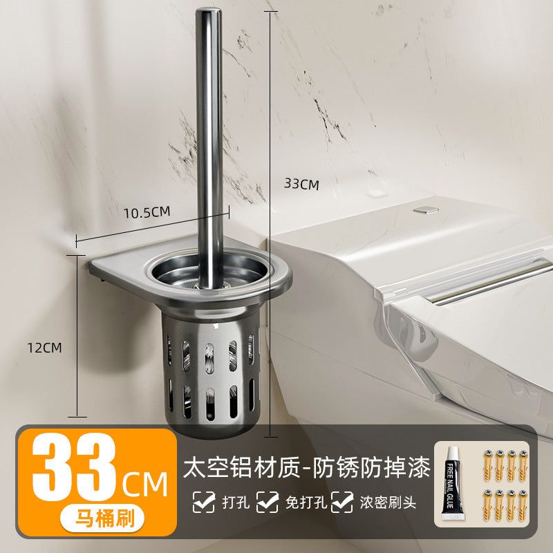 Towel rack bathroom punch-free bath towel rack all-in-one hanging rack kit toilet bathroom bathroom storage rack complete collection