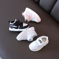 Boys' mid-top sneakers,  spring/autumn new collection, kids' casual shoes, toddler & baby sneakers, girls' shoes, white sneakers