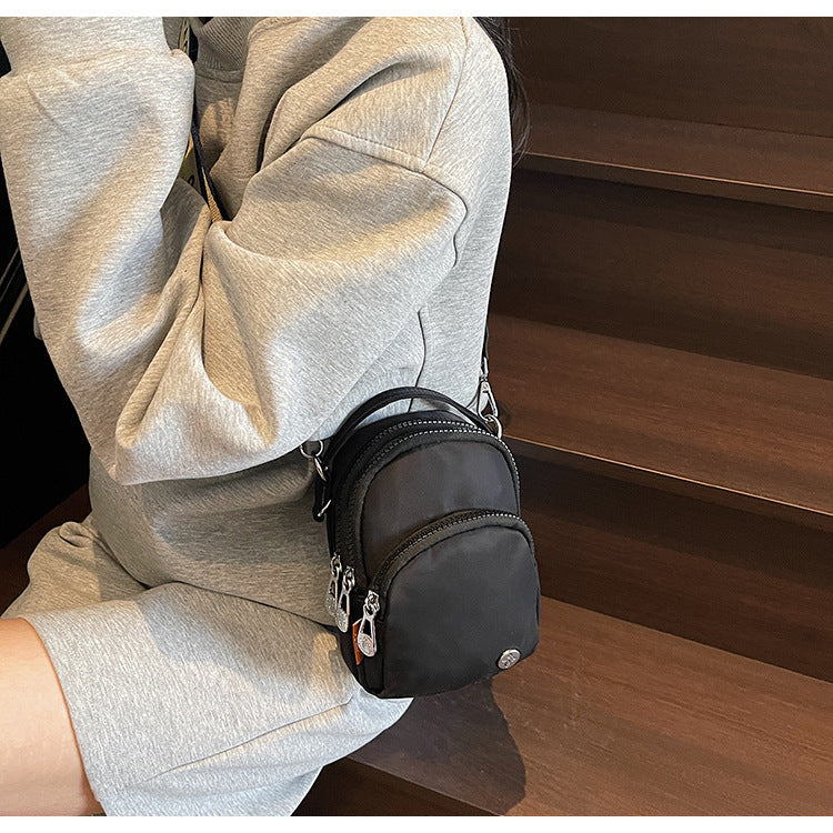 Cross-border wide shoulder strap small satchel women's shoulder bag light travel commuter fashion women's bag versatile casual messenger bag