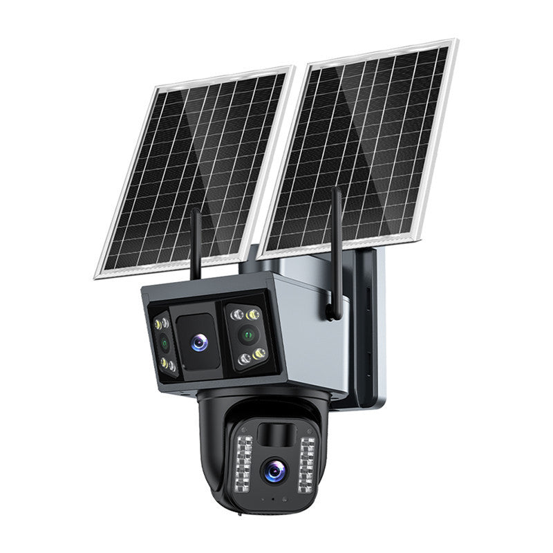 Customized camera Home mobile phone 360 outdoor remote high definition night vision No electricity No network Outdoor solar monitoring