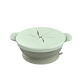 Customizable 3-in-1 baby snack straw, rice cereal suction bowl, spill-proof training utensils for weaning and feeding