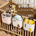 For homewall-mounted trash can kitchen toilet cabinet door hanging storage bucket wall-mounted trash can with lid kitchen waste bucket