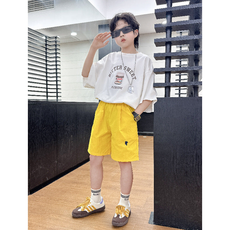 [so trendy] boys shorts summer thin style  new style children's boys summer clothes quick-drying half-length pants