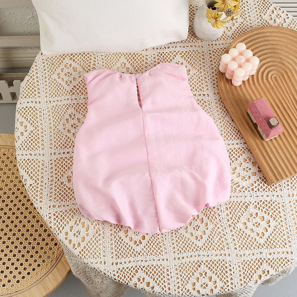 Summer newborn baby girl summer vest cute cartoon super cute hello kitty sleeveless romper