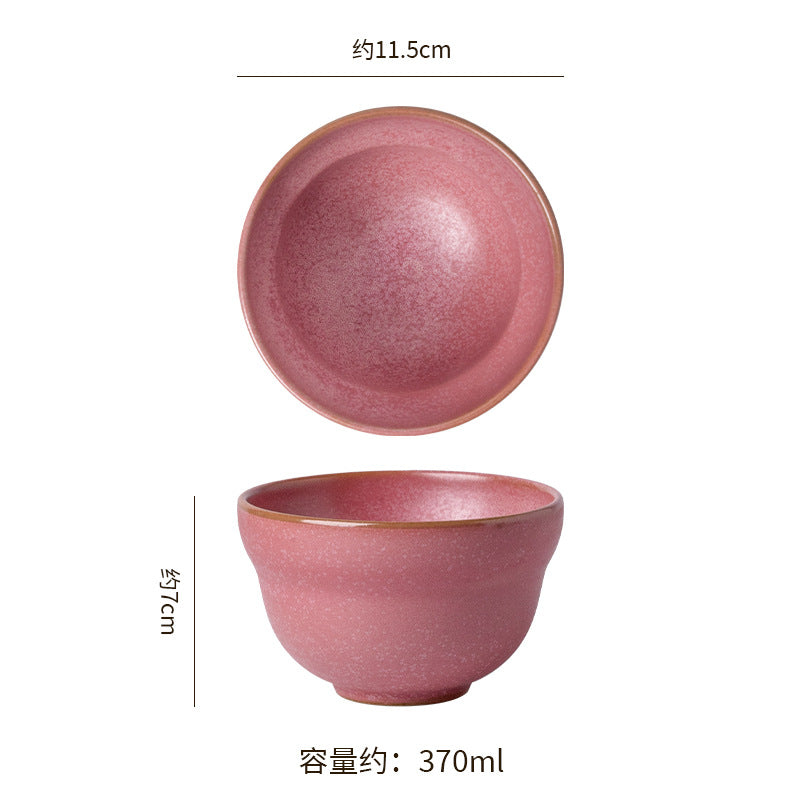 Retro stoneware scented hand-held tea cup tea bowl japanese kiln owner cup office afternoon tea milk coffee cup
