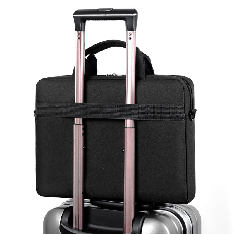 Customized, factory wholesale laptop bag men's shoulder messenger bag business travel handbag