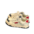 Thick solefleece-lined sneakers 2026winternew arrivaleasiest for matchwhite shoesins student casualniche styleheattech cotton shoes