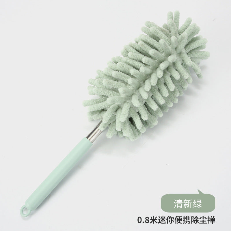 Retractable duster, electrostatic duster, car dust sweeper, spider web cleaning handy gadget, chicken feather duster, car dust duster
