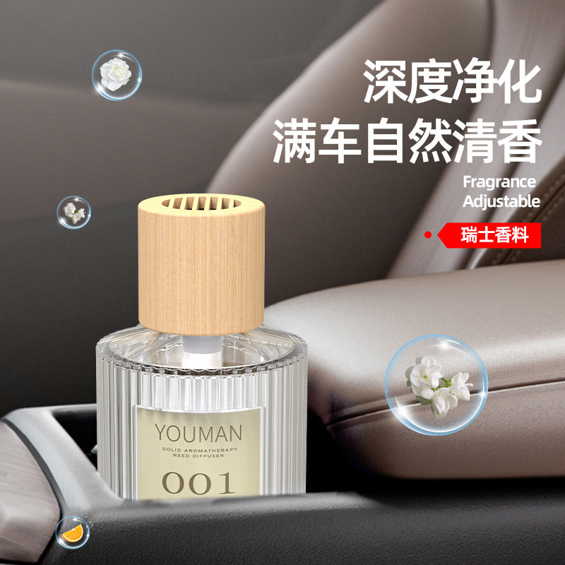 Custom car air freshener - long-lasting, fresh scent, odor eliminator. personalized car perfume with logo printing available. light fragrance