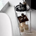 Trolley second-hand acrylic movablecasual bedside table sofa side table popular storage multi-layer storage rack