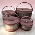 4pcs big size food warmer cross-border foreign trade large capacity insulated lunch box 3l-6l-9l-12l