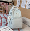 Starry backpack - trendy, high-capacity backpack for middle and high school girls, perfect for tutoring, casual travel, and ins style