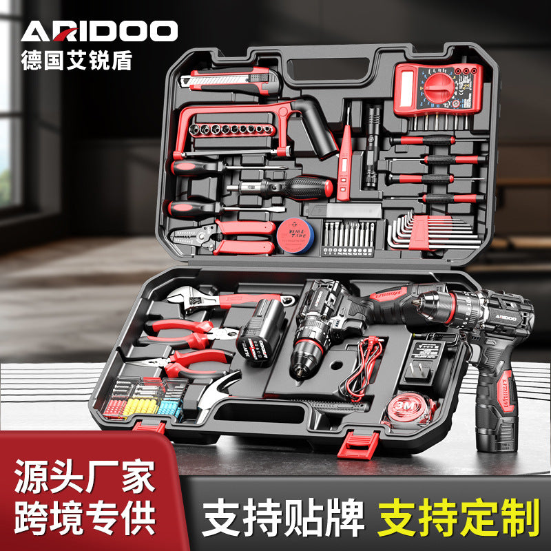 Brushless hand drill electric pistol drill small steel cannon lithium electric drill rechargeable wireless power tool electric screwdriver