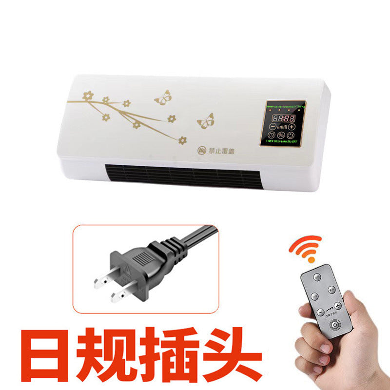 Wall-mounted fan heater electric heater for home wall-mounted desktop small bathroom bathroom heater cross-border in stock