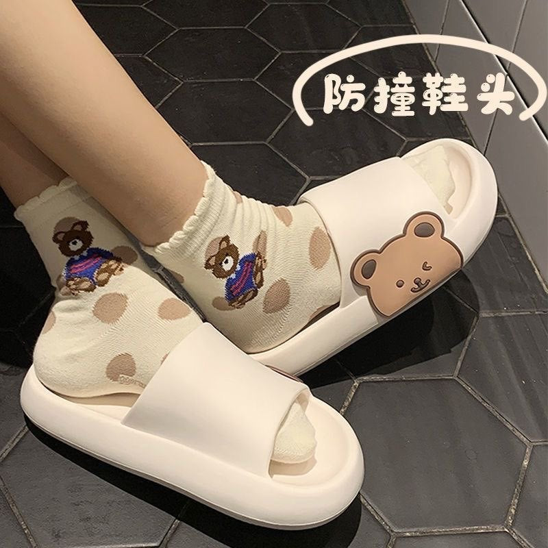Women's "cloud slippers" 2025 new indoor home anti-slip bathroom eva slides for men - summer collection