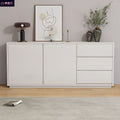 Minimalist sideboard, light luxury solid wood wine cabinet, wall-mounted tea and beverage cabinet, black storage cabinet, customer bedroom organizer