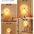 Atmosphere lamp bedroom mood wiring-free and punch-free bedside remote control smart sensor night light new arrival 2025