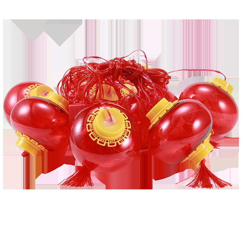 Lanterns flashing lights string lights gypsy stars household Chinese New Year decorative pendants Spring Festival lanterns New Year's arrangement pendant decorative lights