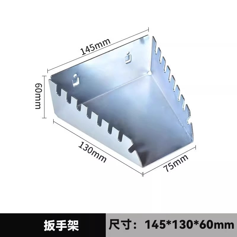 [shelf accessories] square hole perforated board storage rack metal multi-functional clothes rail shelf clothes hanger dustproof curtain