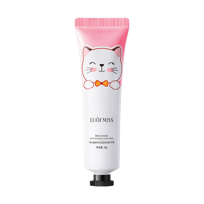 Luo Fan Meixi Fresh Lilac Soothing Hand Cream, Care Moisturizing Hydrating Smooth Hand Cream