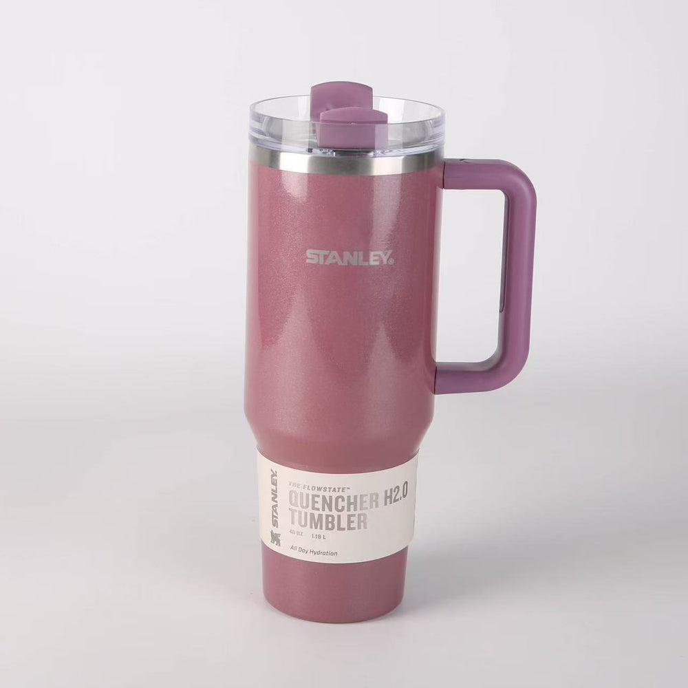 Amazon stanley handle ice cup 304 stainless steel vacuum insulated cup large capacity outdoor car cup