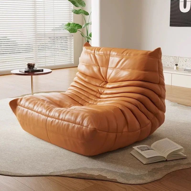 Lazy sofa caterpillar sofa chair balcony bedroom small sofa tatami can lie down and sleep single sofa chair