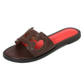 2025 new summer fashion flat sandals - women's one-strap beach slides for travel