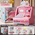Kids' pretend play atm cash register - educational simulation interactive toy game machine - birthday gift for boys and girls