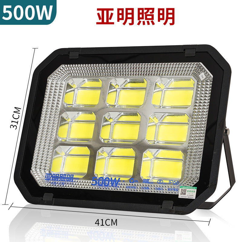 Yaming Outdoor Large Area Lighting Construction Site Special Flood Light 1000w Project Strong Light LED Spotlight