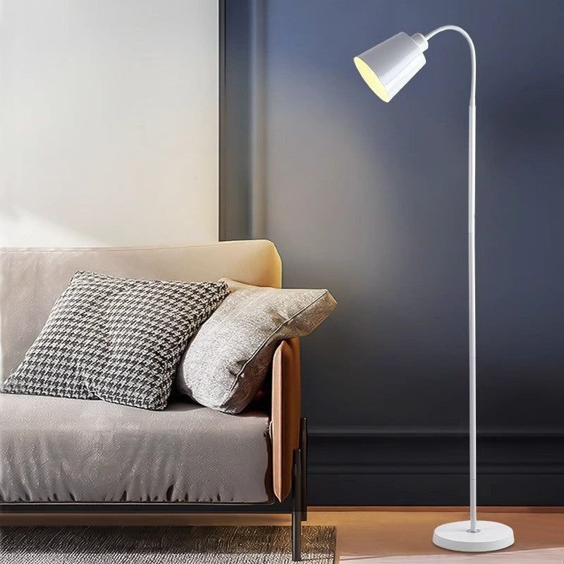 Floor lamp living room bedroom ins style creative bedside lamp modern simple popular study led remote control vertical table lamp
