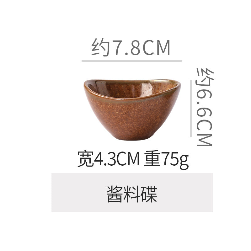 Vintage irregular high-end bowls, plates, and dishes - restaurant, hotel, and home tableware - unique dinnerware for serving dishes, desserts, rice bowls, and plating