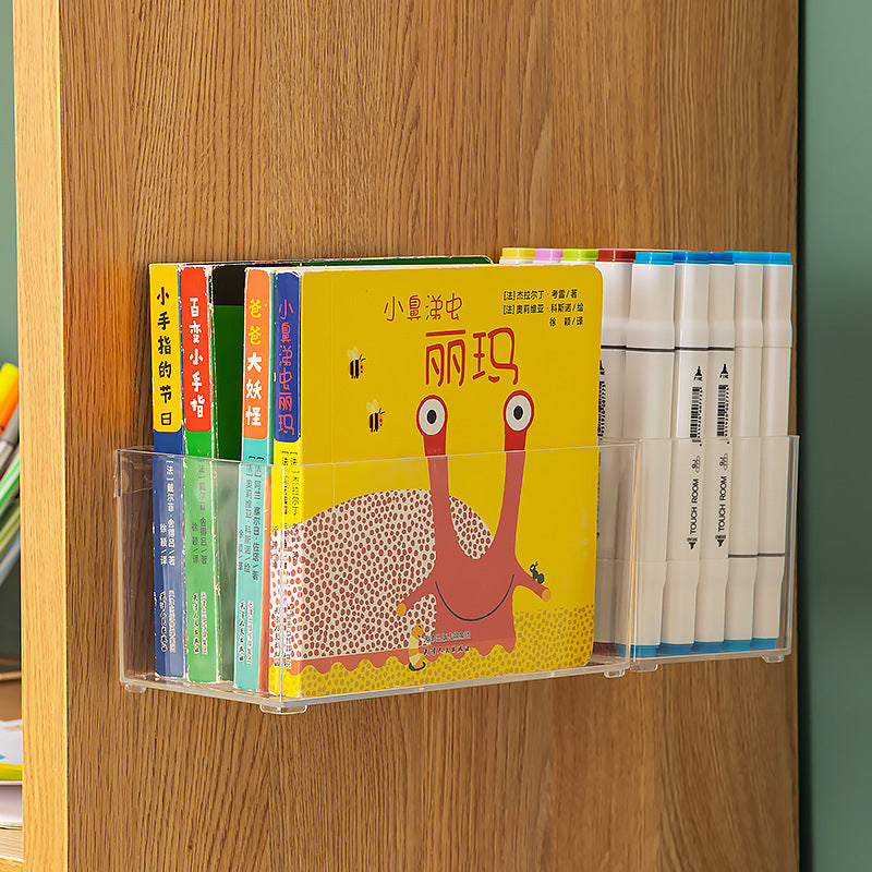 Art raw lead painting special pen holder wall hanging storage box plastic square watercolor pen marker storage box