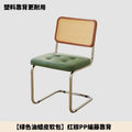 Imitation rattan soft-packed chair popular coffee shop hotel casual medieval chair casual scandinavianfor homedesigner dining chair