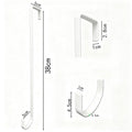 Extended iron s-hook - perfect for christmas, holiday decorations, doorways, home, dorms, and rentals