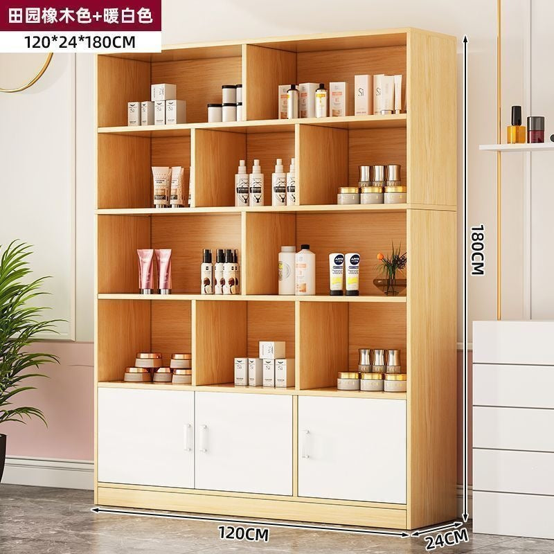 Cosmetics display cabinet, beauty salon product display cabinet, wine cabinet, supermarket, nail salon display rack, multi-layer storage rack