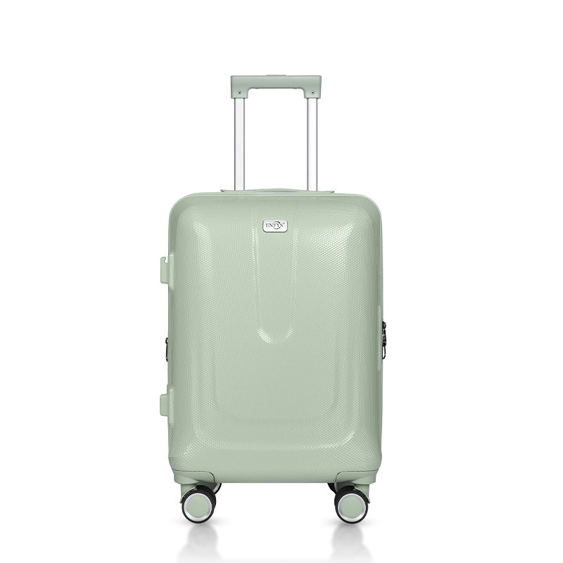 Foreign trade PC suitcase three-piece student trolley case universal wheel thickened anti-drop and wear-resistant travel password box wholesale