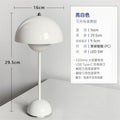 Danish bud table lamp - rechargeable, wireless, portable, minimalist design for living room, dining room, bedside - touch dimming vp9 classic table lamp