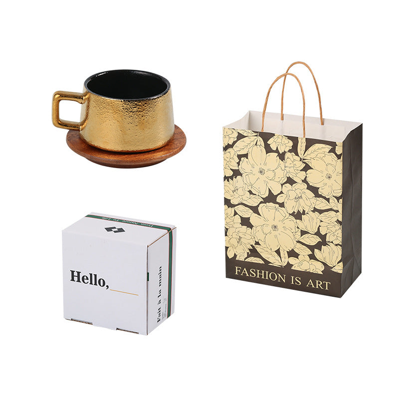 Ins scandinavian high-looking stylish ceramic mug office afternoon tea hand gift mug coffee cup suit