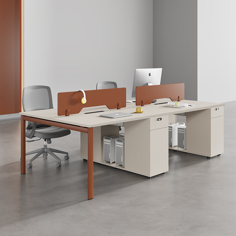 Saint li staff table and chair combination desk employee slot four-person slot furniture 4 card slots 2 casual modern office