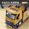 Large crane toy construction vehicle model ornament boy crane children's simulation alloy with sound and light gift wholesale