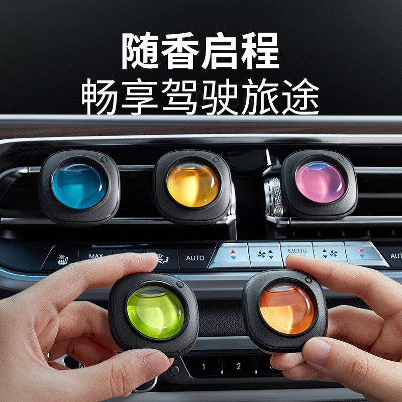 New car air freshener vent clip - 2024 air conditioning fragrance for men - eliminates odors & leaves a subtle scent in your car