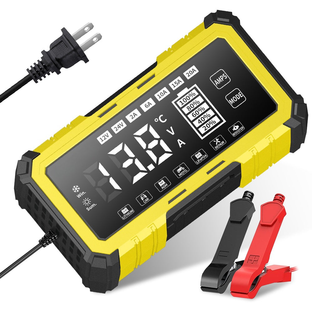 12v/24v 2a/6a/10a/15a/20a battery charger - car battery charger, motorcycle battery charger