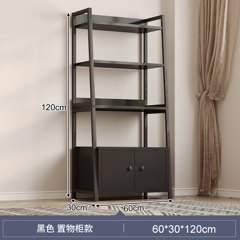 Shelf Multi-layer storage shelf Floor-to-ceiling office locker Shelf Layered shelf Living room display Cabinet with door