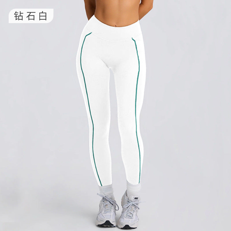 Tube toptops strapless pants high elastic back sports intimates bra non-slip running pilates yoga suit