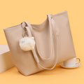Women's tote bag 2026 new large capacity commuter bag school shoulder bag fashionable versatile handbag women's bag