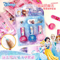 Sanrio frozen nail art stickers makeup toys - eco-friendly, harmless, quick-drying, peel-off kids' nail polish set