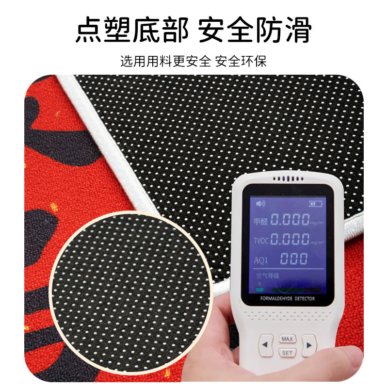 Computer swivel chair floor mat, study table under pulley seat non-slip cushion, bedroom floor mat dresser carpet