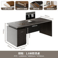 [thickened 25mm] total length 1.8m width 0.8m height 0.75m oak color