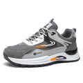 Men's spring 2026 new leather waterproof casual running sneakers - trendy men's fashion dad shoes