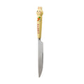 Yellow rabbit dinner knife